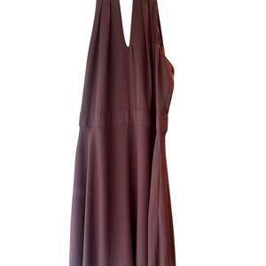 Express Mauve Halter Cocktail Dress